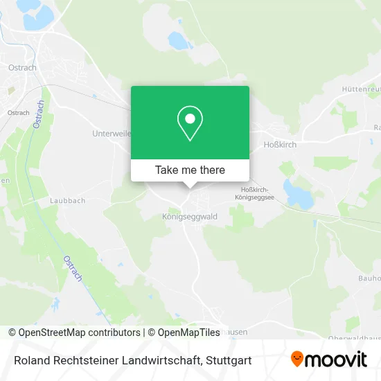 Roland Rechtsteiner Landwirtschaft map