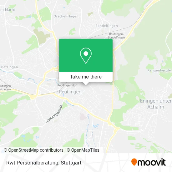 Rwt Personalberatung map