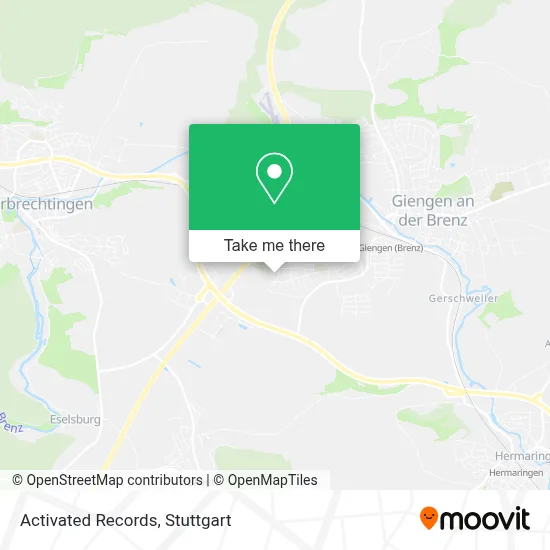 Activated Records map