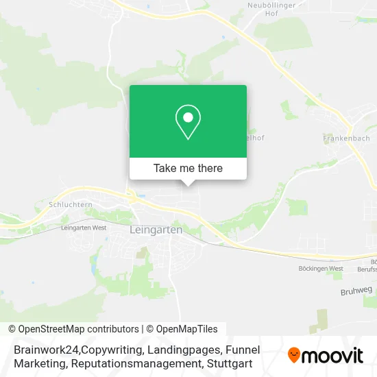 Brainwork24,Copywriting, Landingpages, Funnel Marketing, Reputationsmanagement map