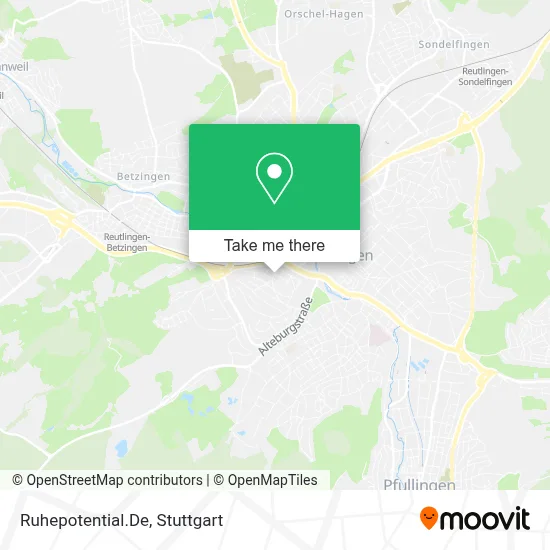 Ruhepotential.De map