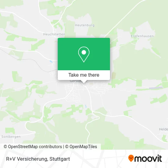 R+V Versicherung map
