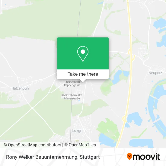 Rony Welker Bauunternehmung map