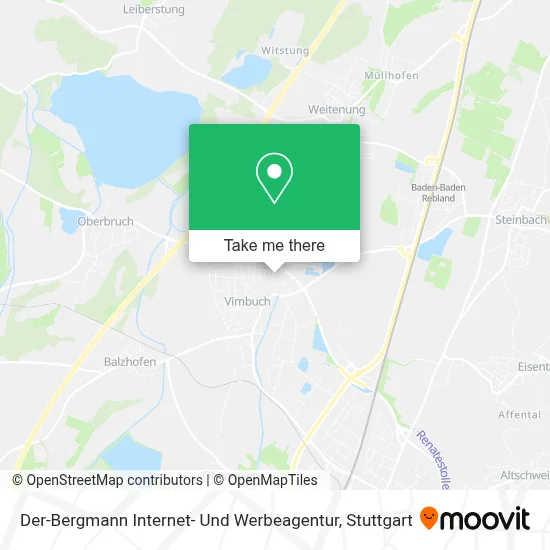 Der-Bergmann Internet- Und Werbeagentur map