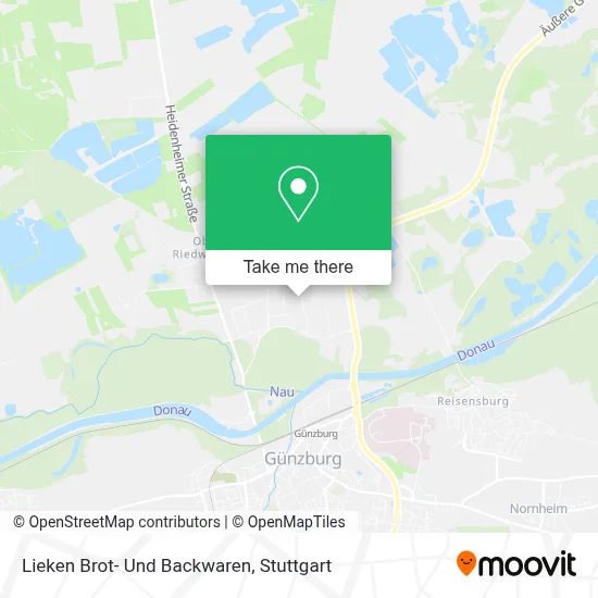 Lieken Brot- Und Backwaren map