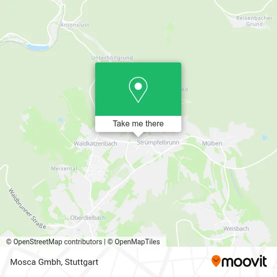 Mosca Gmbh map