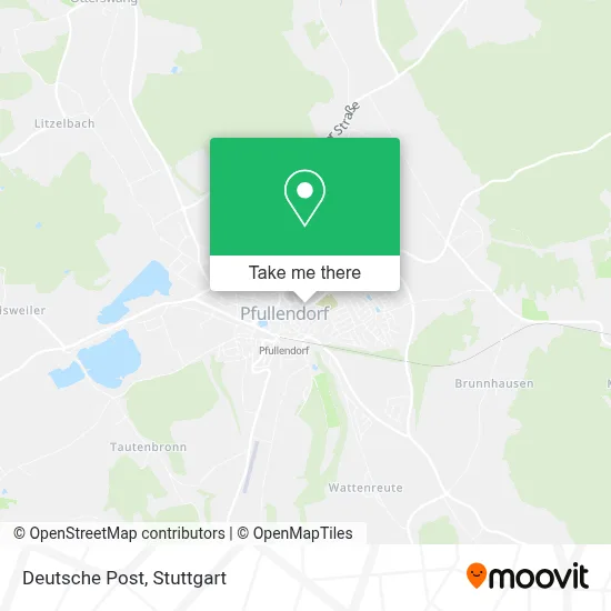 Deutsche Post map