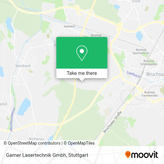 Gamer Lasertechnik Gmbh map