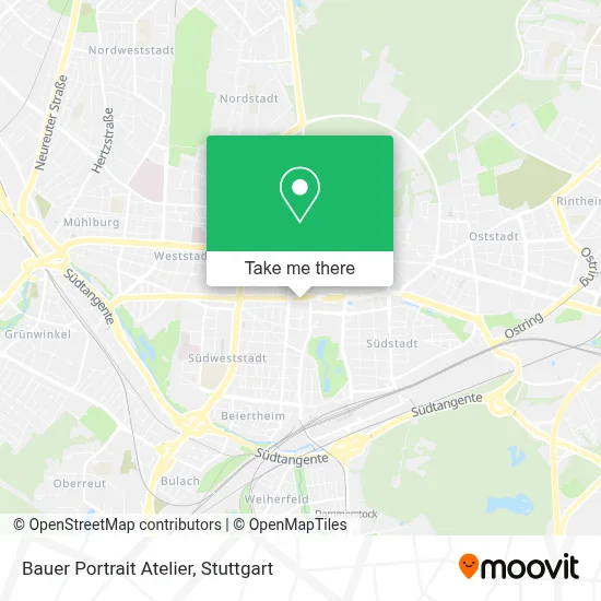 Bauer Portrait Atelier map