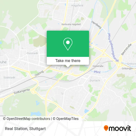 Real Station map