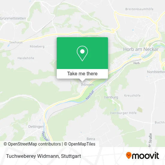 Tuchweberey Widmann map