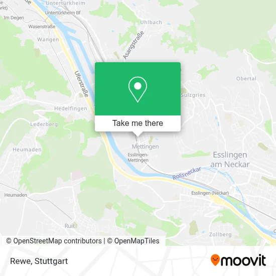 Rewe map