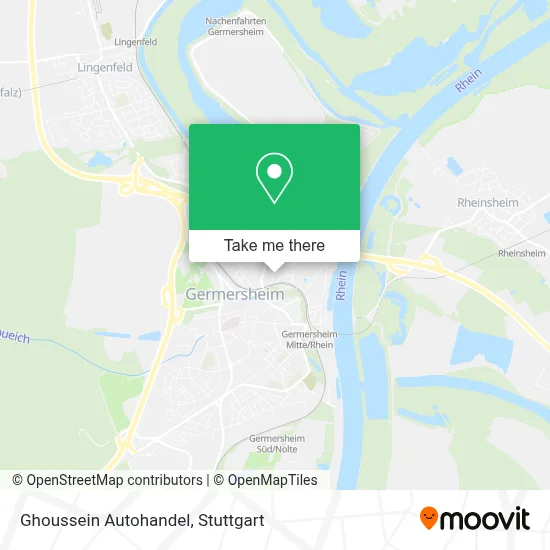 Ghoussein Autohandel map