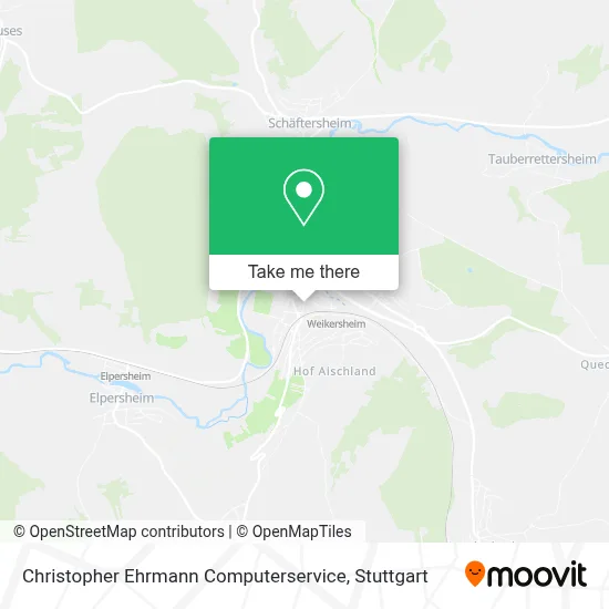 Christopher Ehrmann Computerservice map
