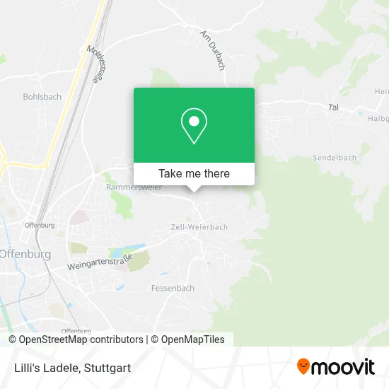Lilli's Ladele map