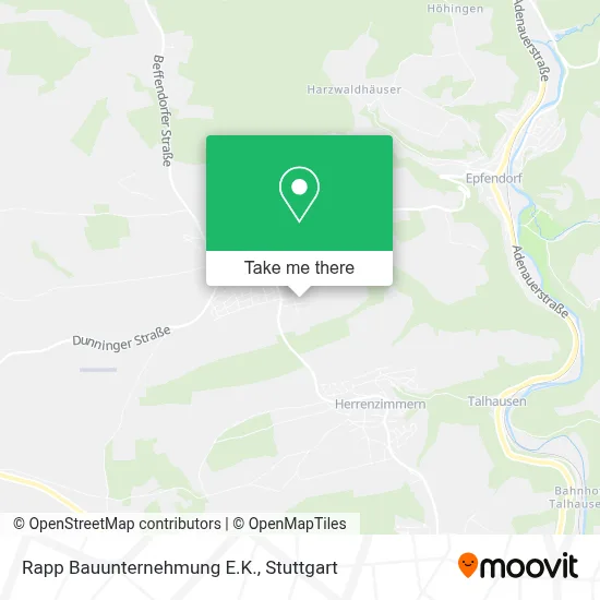 Rapp Bauunternehmung E.K. map