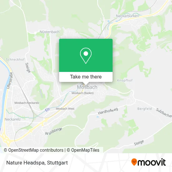 Nature Headspa map