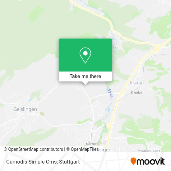 Cumodis Simple Cms map