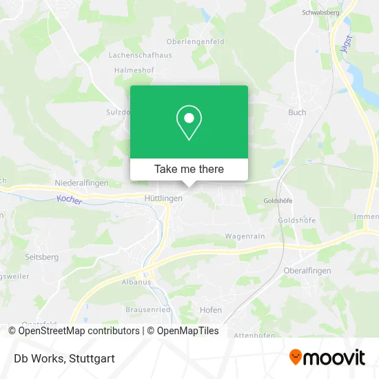Db Works map