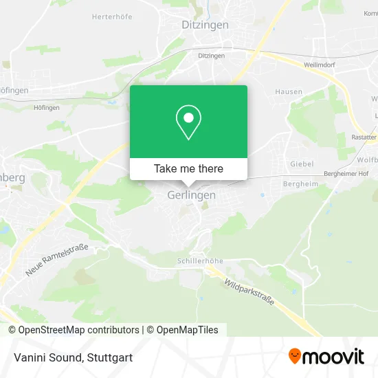 Vanini Sound map