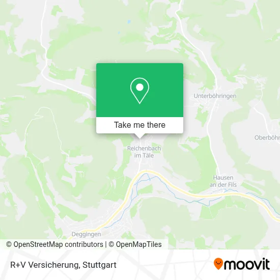R+V Versicherung map