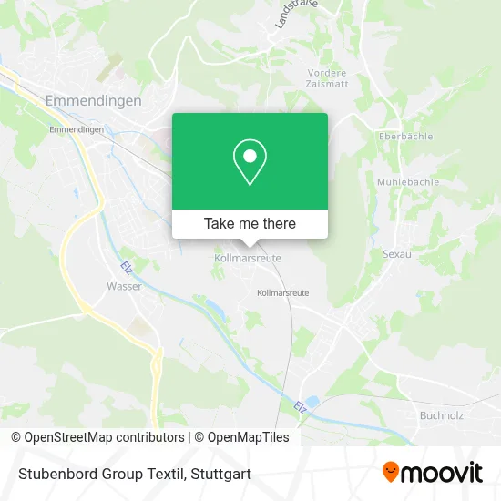 Stubenbord Group Textil map