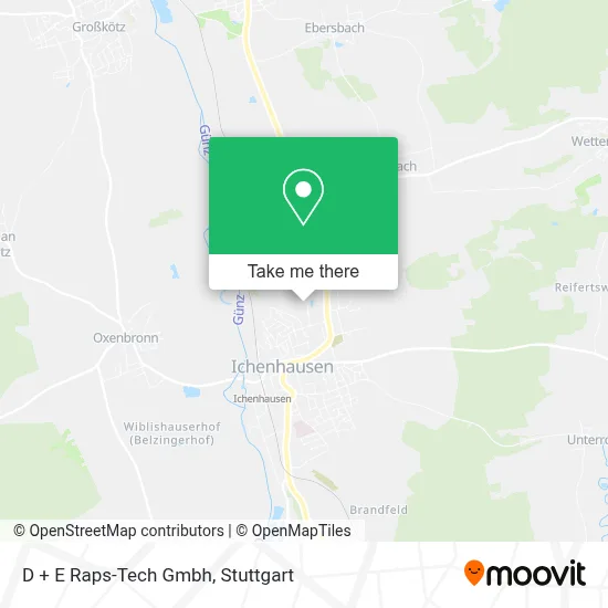 D + E Raps-Tech Gmbh map
