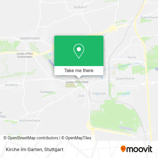 Kirche Im Garten map