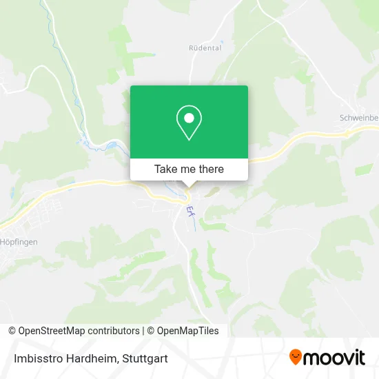 Imbisstro Hardheim map