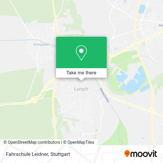 Fahrschule Leidner map