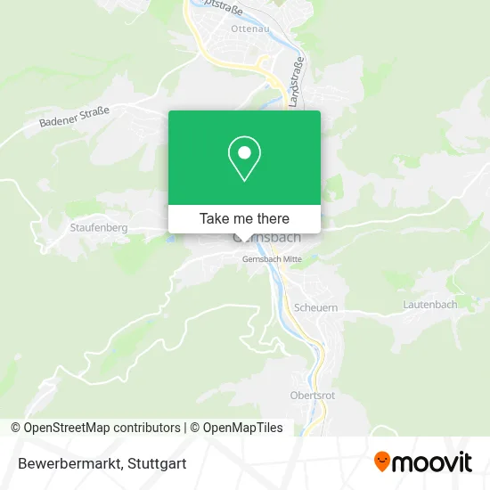Bewerbermarkt map