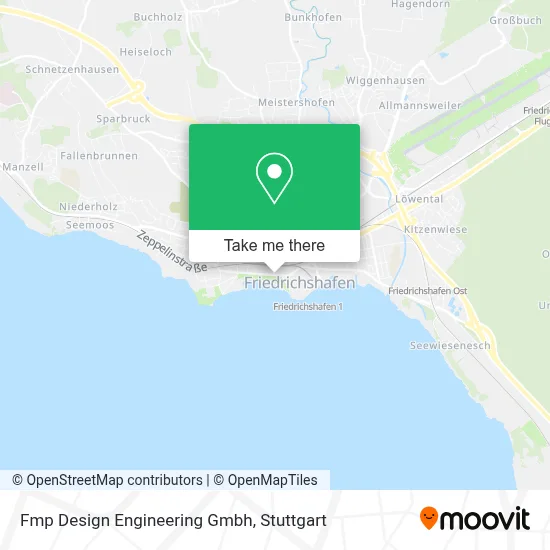Fmp Design Engineering Gmbh map