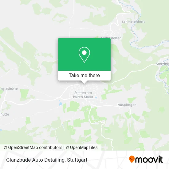 Glanzbude Auto Detailing map