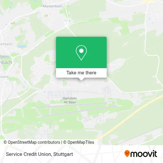 Service Credit Union map