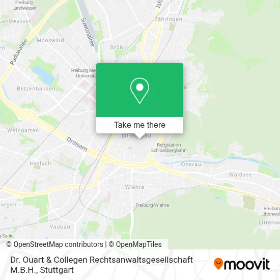 Dr. Ouart & Collegen Rechtsanwaltsgesellschaft M.B.H. map