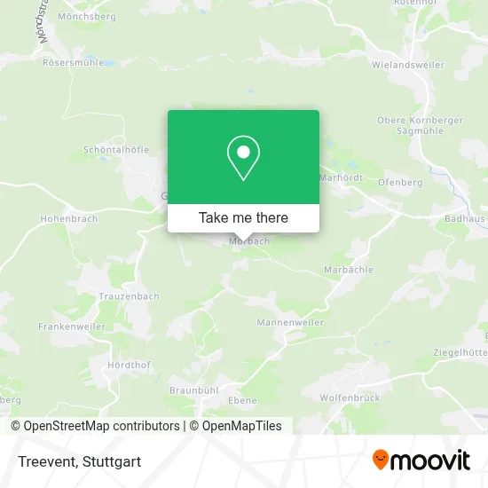Treevent map