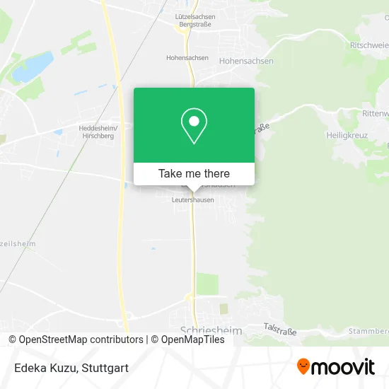 Edeka Kuzu map