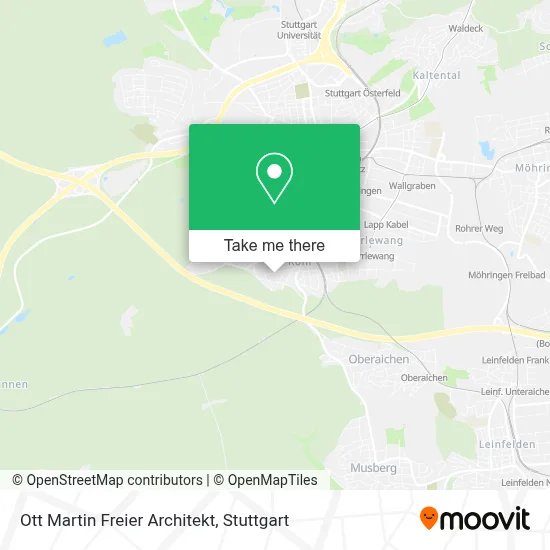 Ott Martin Freier Architekt map
