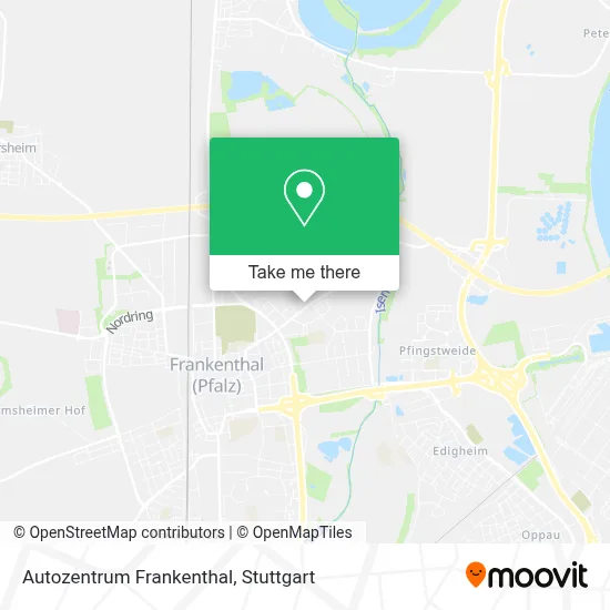 Autozentrum Frankenthal map