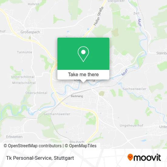 Tk Personal-Service map
