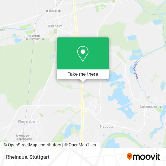 Rheinaue map