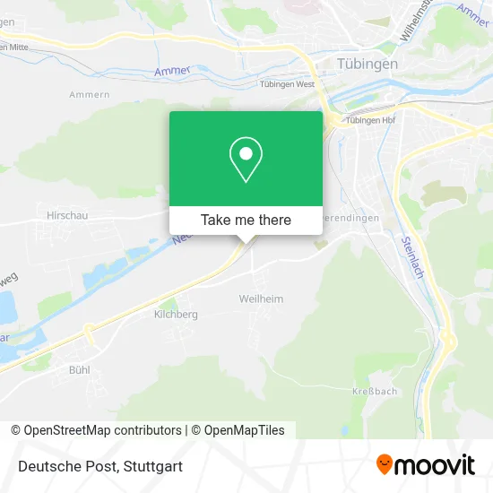 Deutsche Post map