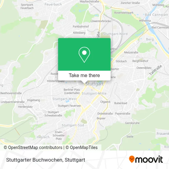 Stuttgarter Buchwochen map