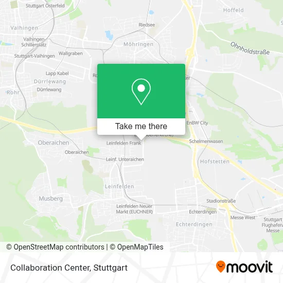 Collaboration Center map