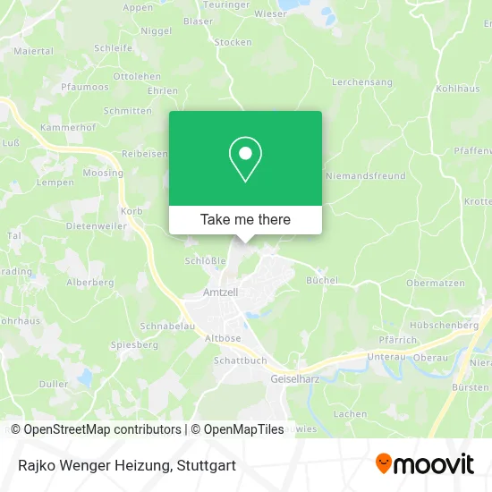 Rajko Wenger Heizung map