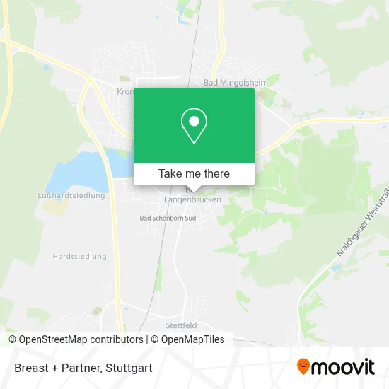 Breast + Partner map