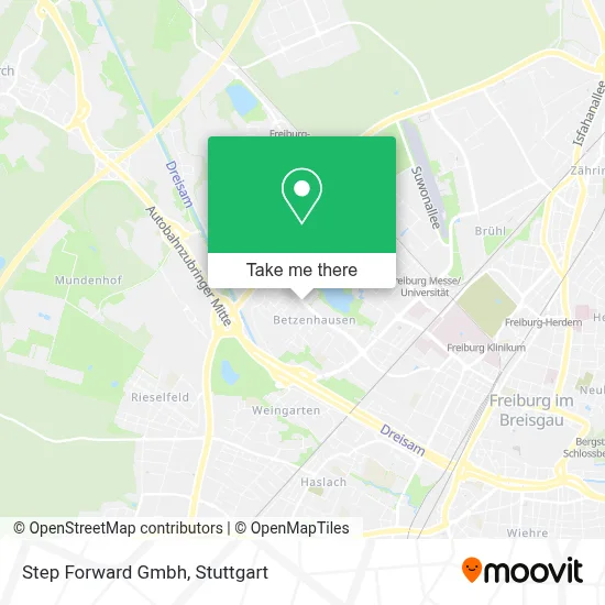 Step Forward Gmbh map
