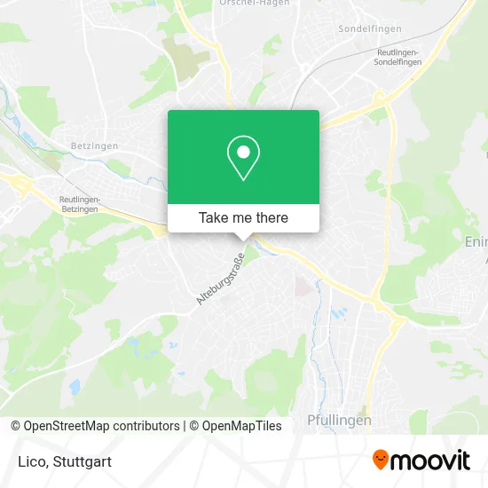 Lico map