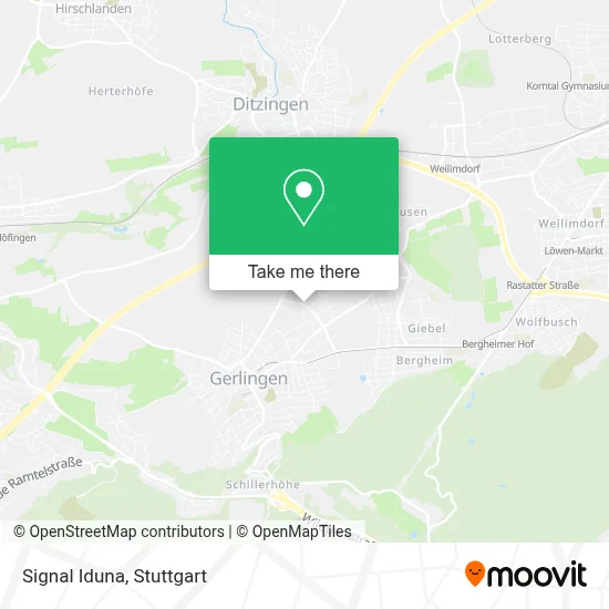 Signal Iduna map