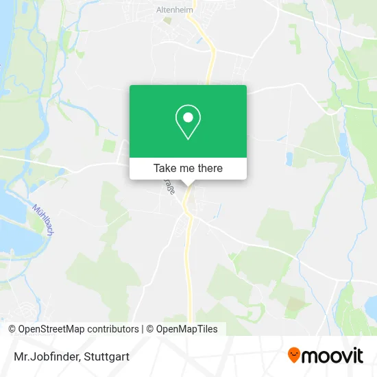Mr.Jobfinder map
